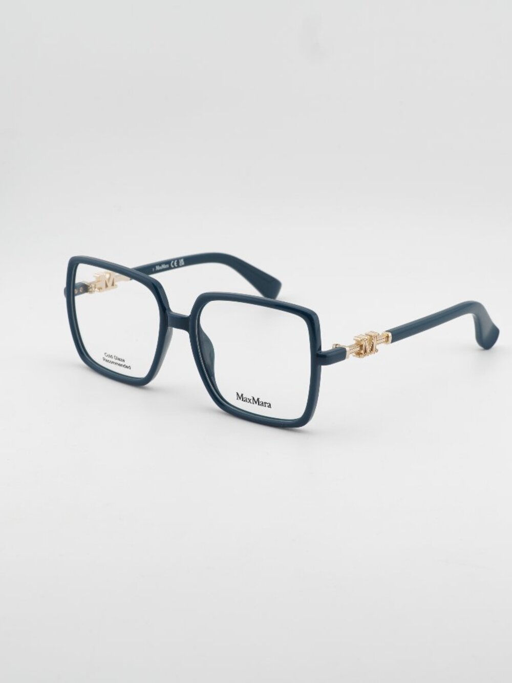Max Mara MM5108-H 089 Eyeglasses Turquoise 55mm Square Frame
